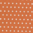Beschichtete Baumwolle Punkte Orange
